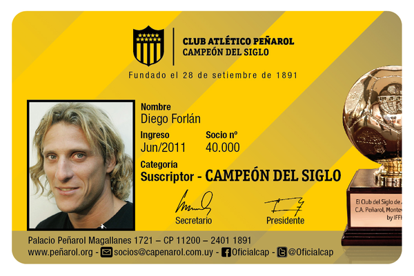 Aprender acerca 44+ imagen club atlético peñarol socios